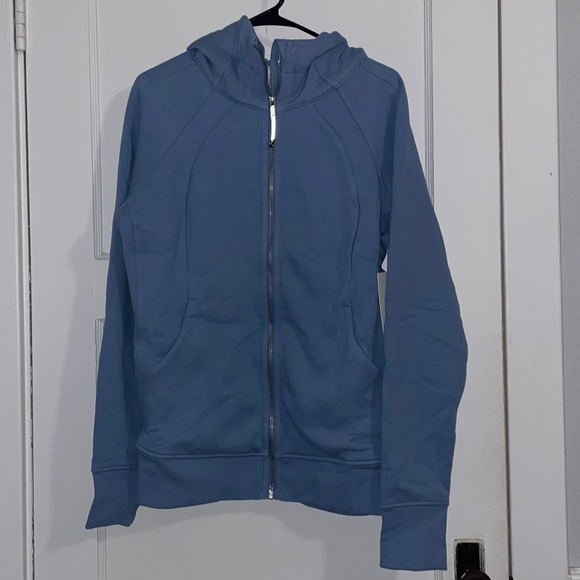 lululemon athletica Jackets & Blazers - NWT LULULEMON SCUBA SIZE 14 Color Blue Willow